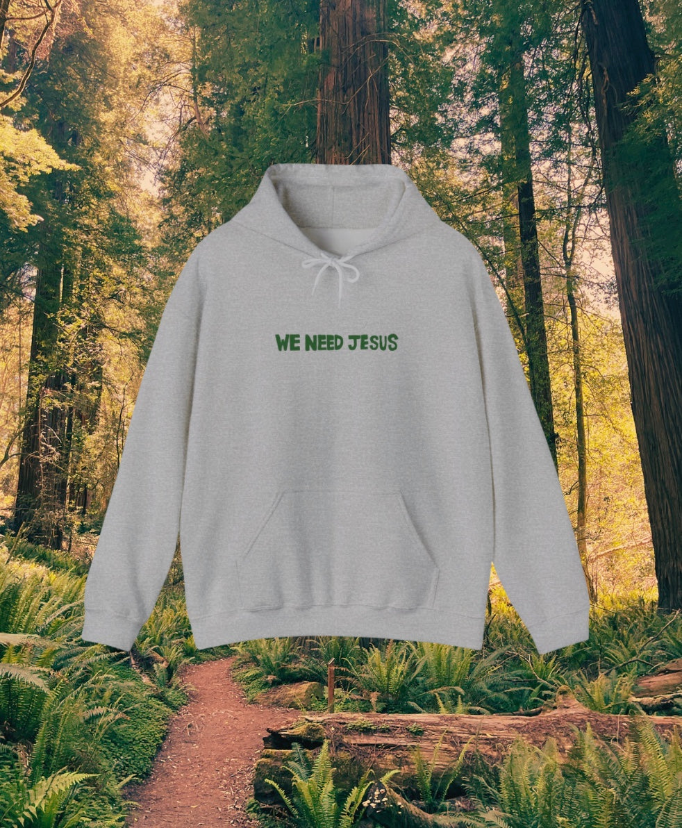 We Need Jesus Hoodie